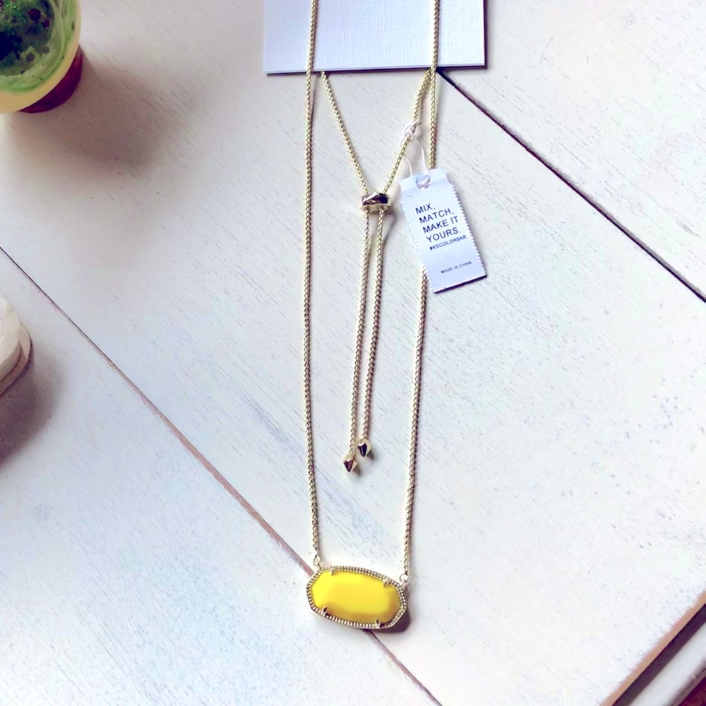 Kendra Scott Delaney adjustable slide necklace